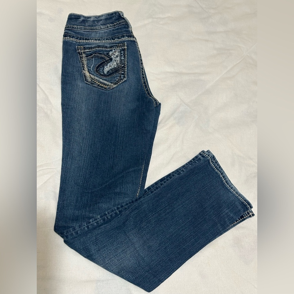 Silver Suki jeans